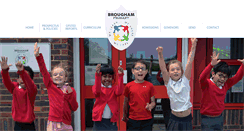 Desktop Screenshot of brougham-school.org.uk